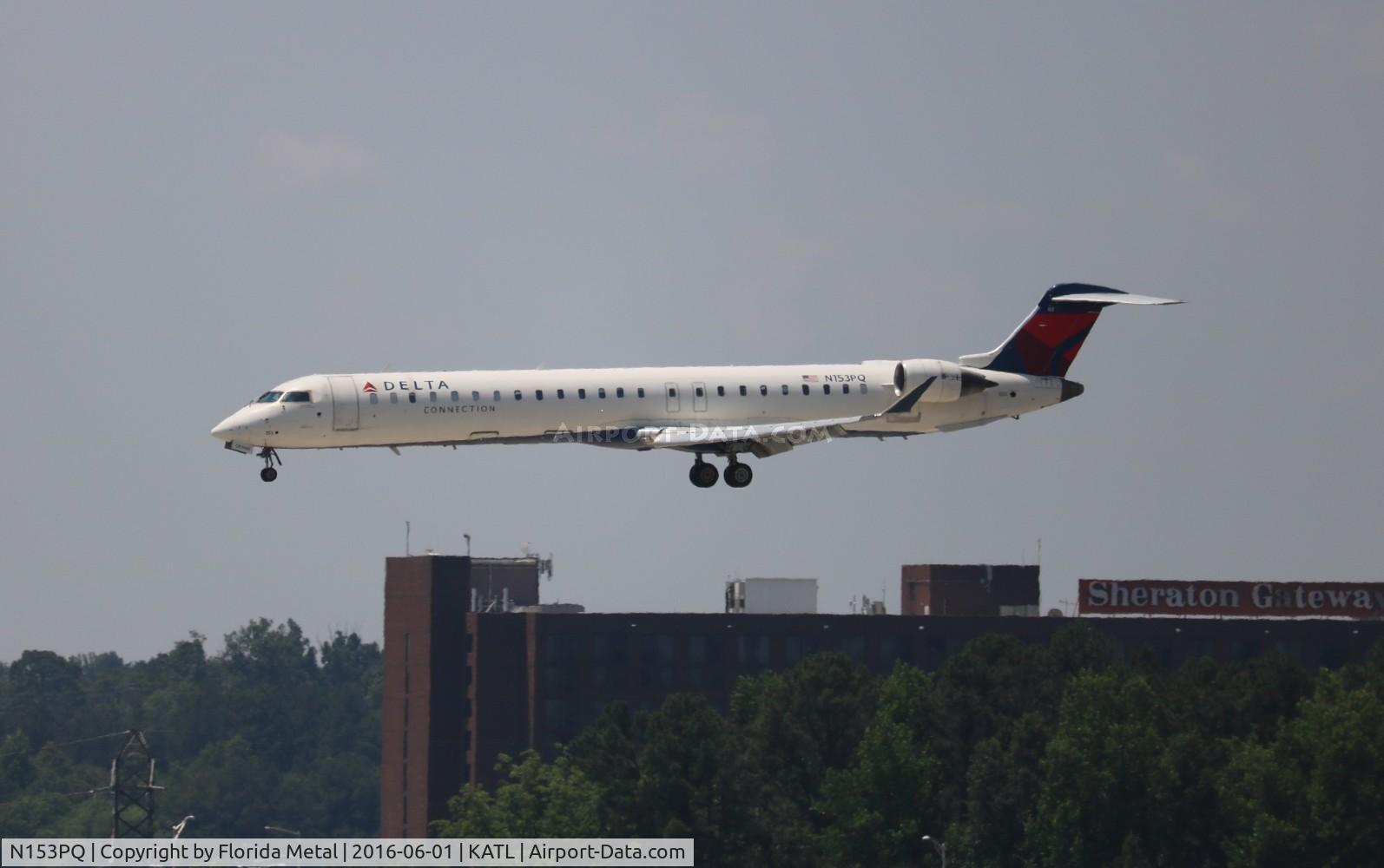 N153PQ, 2007 Bombardier CRJ-900ER (CL-600-2D24) C/N 15153, ATL 2016