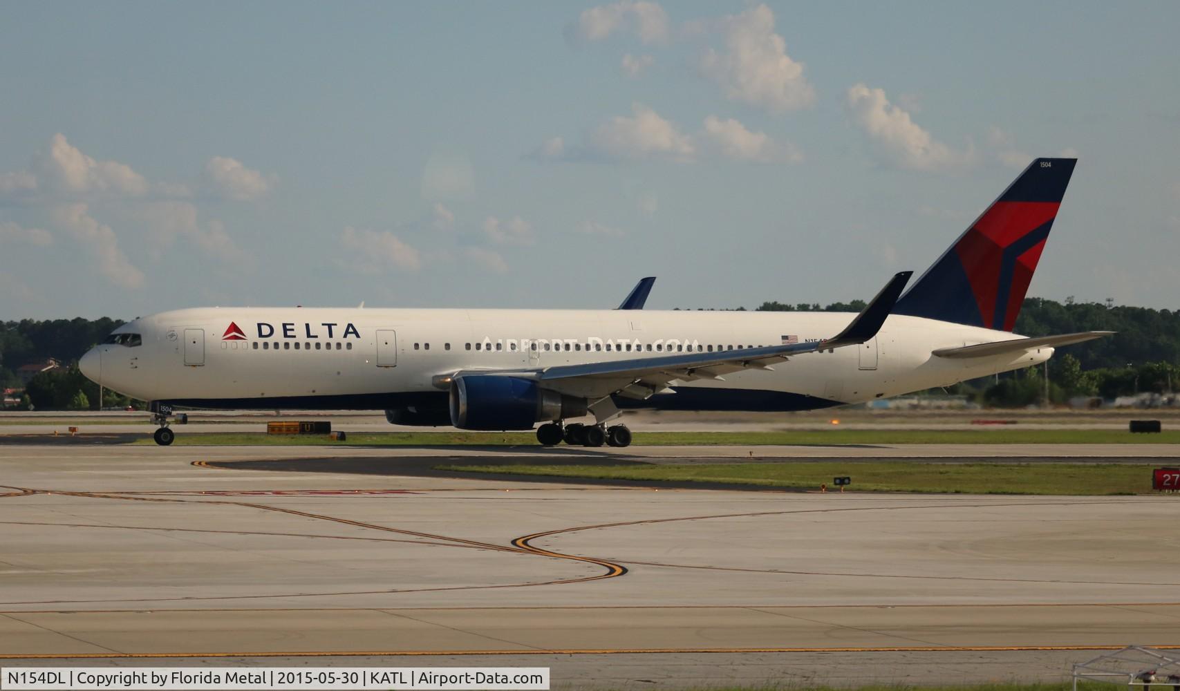 N154DL, 1991 Boeing 767-3P6 C/N 25241, ATL 2015