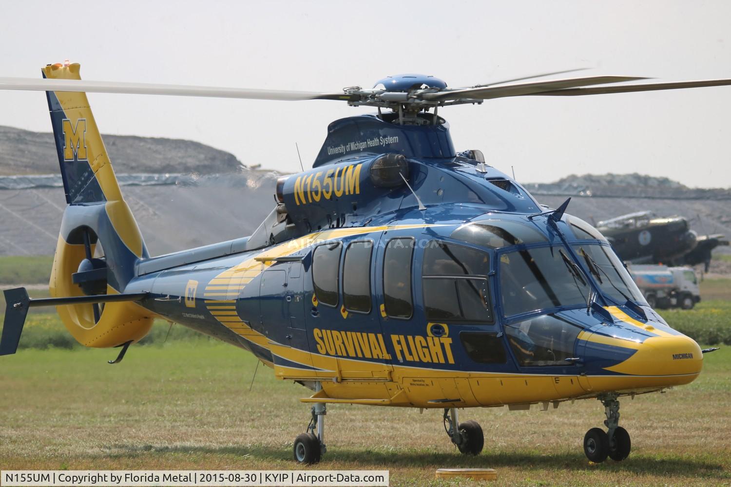 N155UM, 2011 Eurocopter EC-155B-1 C/N 6934, TOM 2015