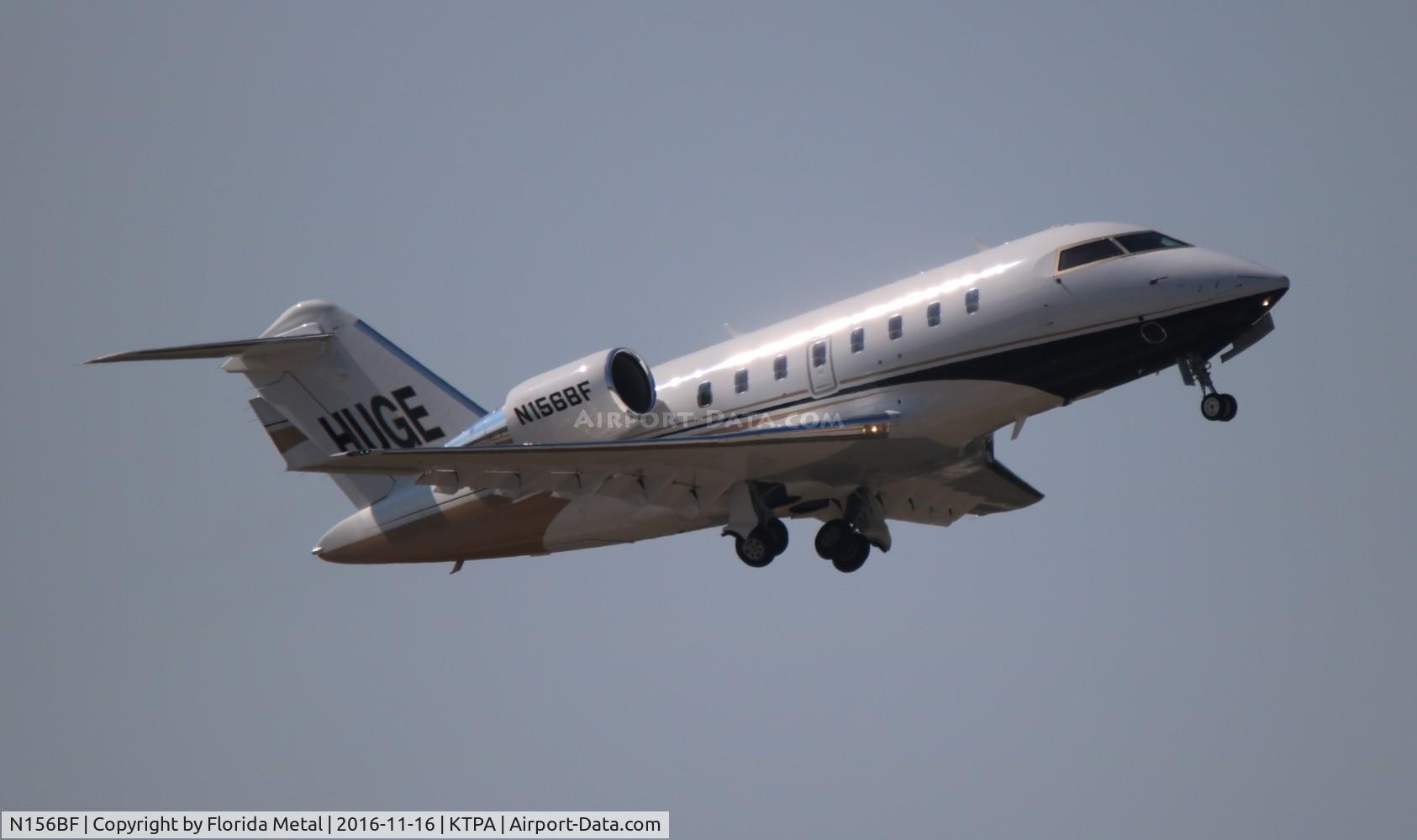 N156BF, 2012 Bombardier Challenger 605 (CL-600-2B16) C/N 5912, TPA 2016