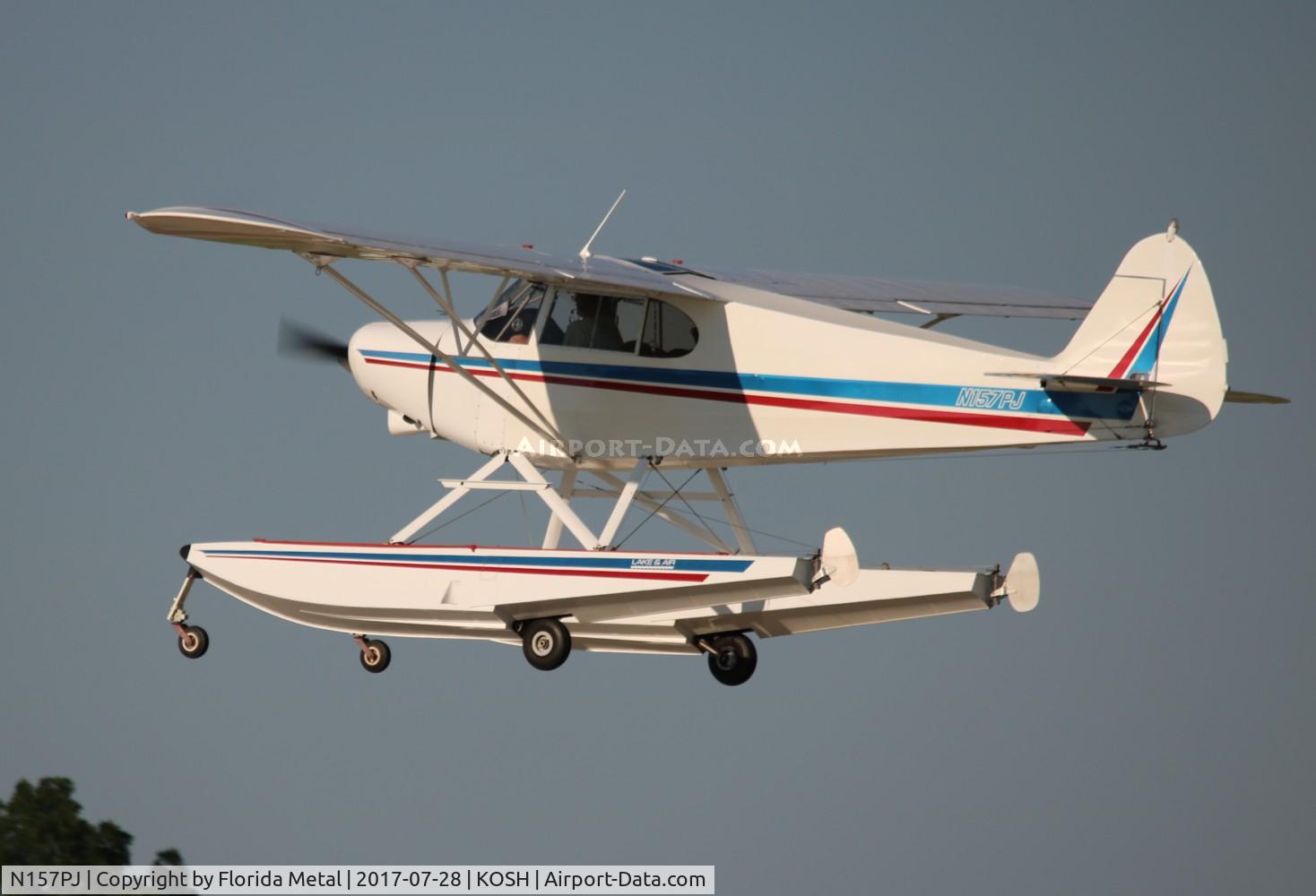 N157PJ, 1946 Piper PA-12 Super Cruiser C/N 12-1152, OSH 2017
