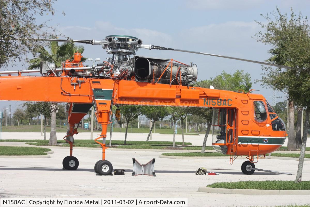 N158AC, 1968 Sikorsky S-64F Skycrane C/N 64081, Heliexpo 2011