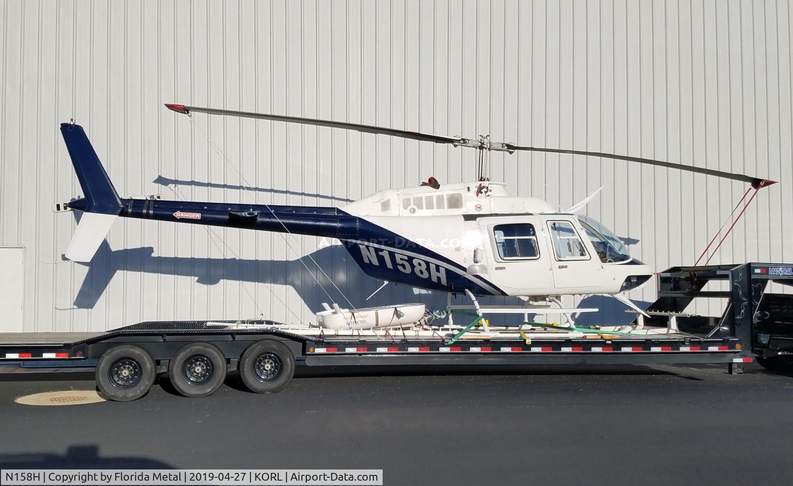 N158H, 1980 Bell 206B JetRanger III C/N 2974, ORL 2019