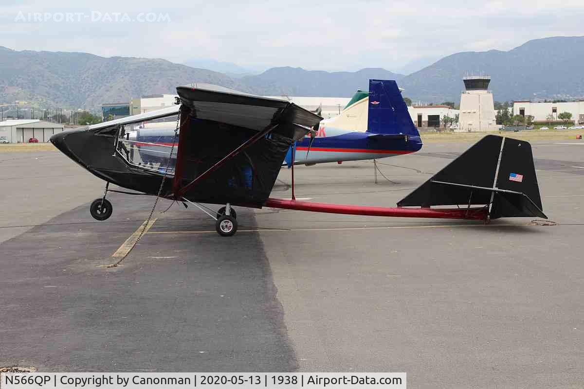 N566QP, CGS Aviation Hawk C/N 8730-J, Resting on her tail
