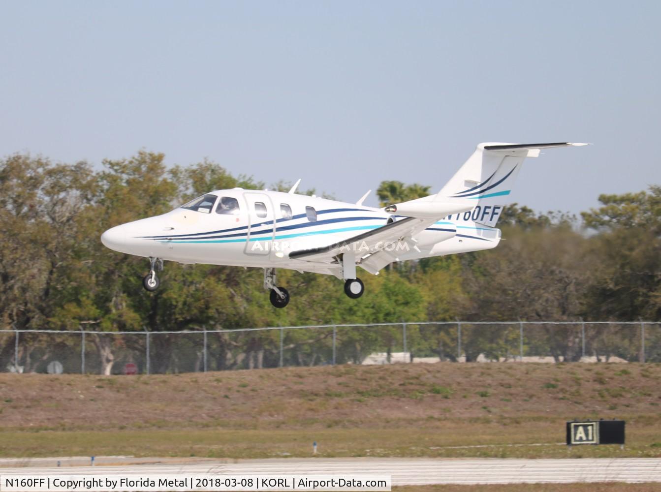 N160FF, 2008 Eclipse Aviation Corp EA-500 C/N EX500-210, ORL 2018