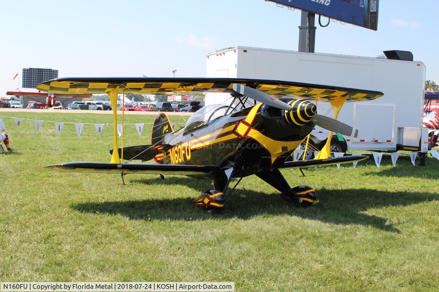 N160FU, 1983 Aerotek Pitts S-2B Special C/N 5021, OSH 2018