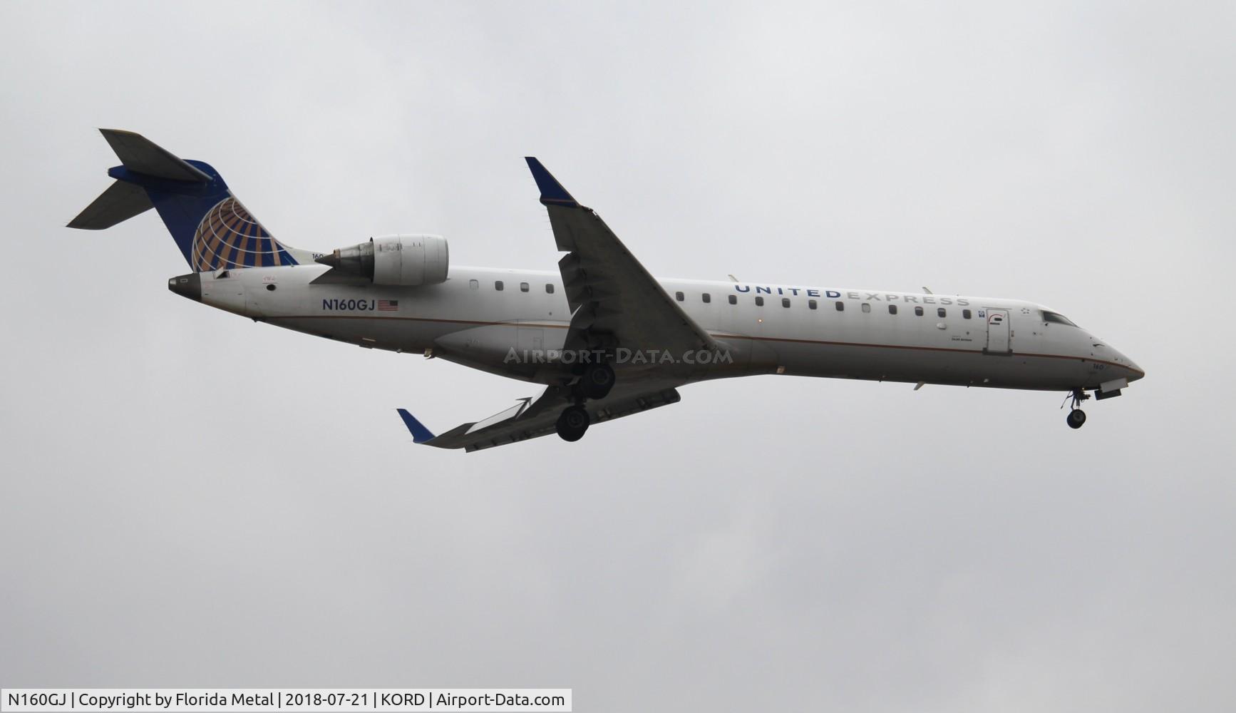 N160GJ, 2006 Bombardier CRJ-702 (CL-600-2C10) Regional Jet C/N 10239, ORD 2018