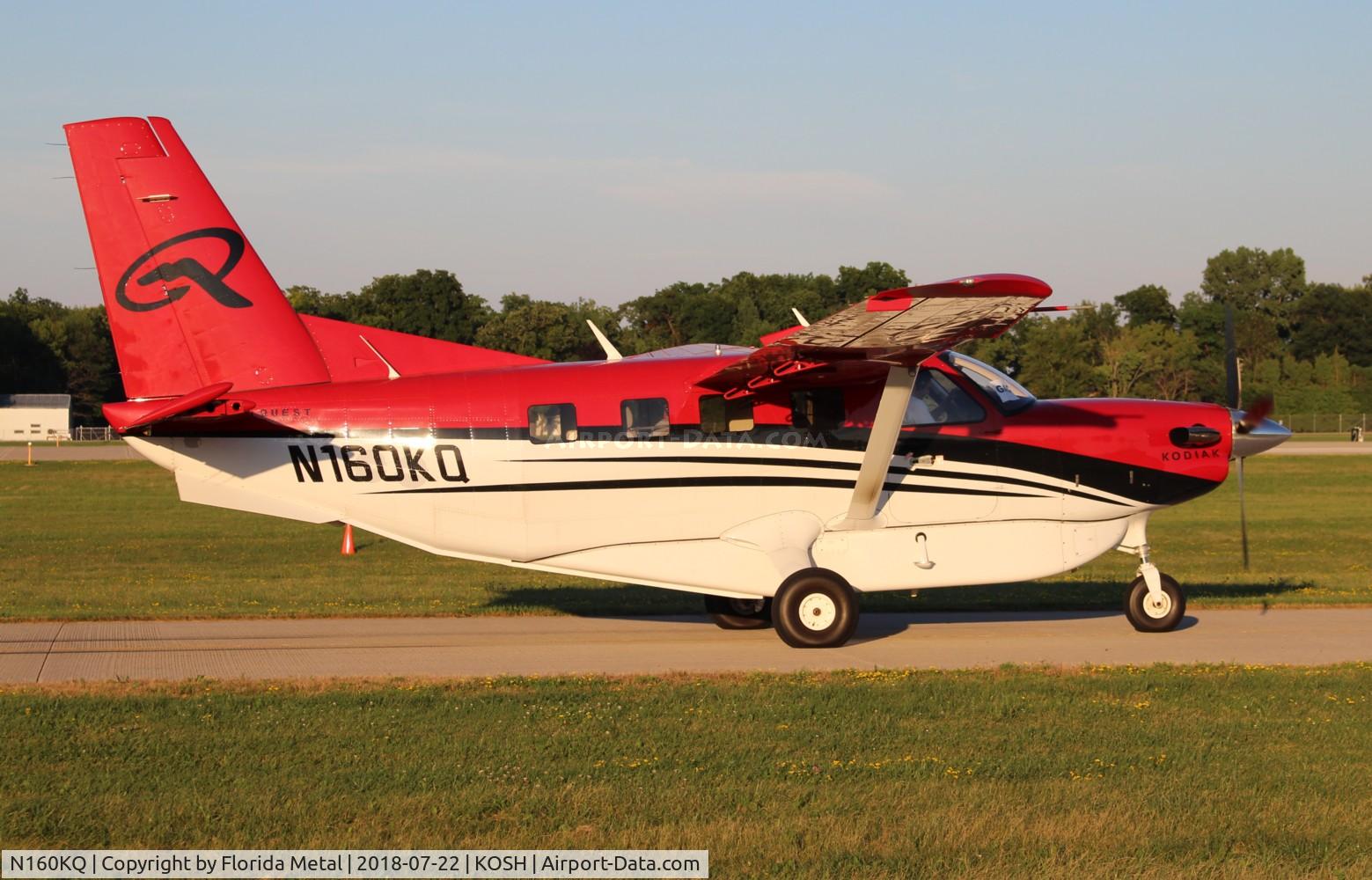 N160KQ, 2015 Quest Kodiak 100 C/N 100-0160, OSH 2018