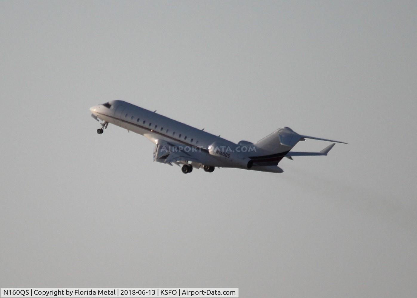 N160QS, 2012 Bombardier BD-700-1A10 Global 6000 C/N 9475, SFO 2018