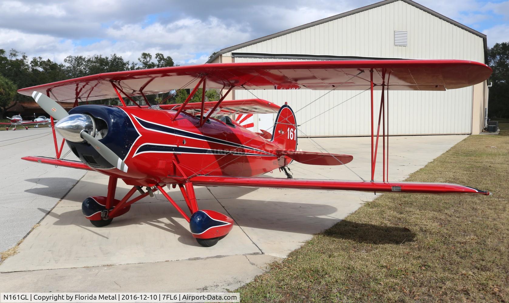 N161GL, 1978 Great Lakes 2T-1A-2 Sport Trainer C/N 0814, Spruce Creek 2016