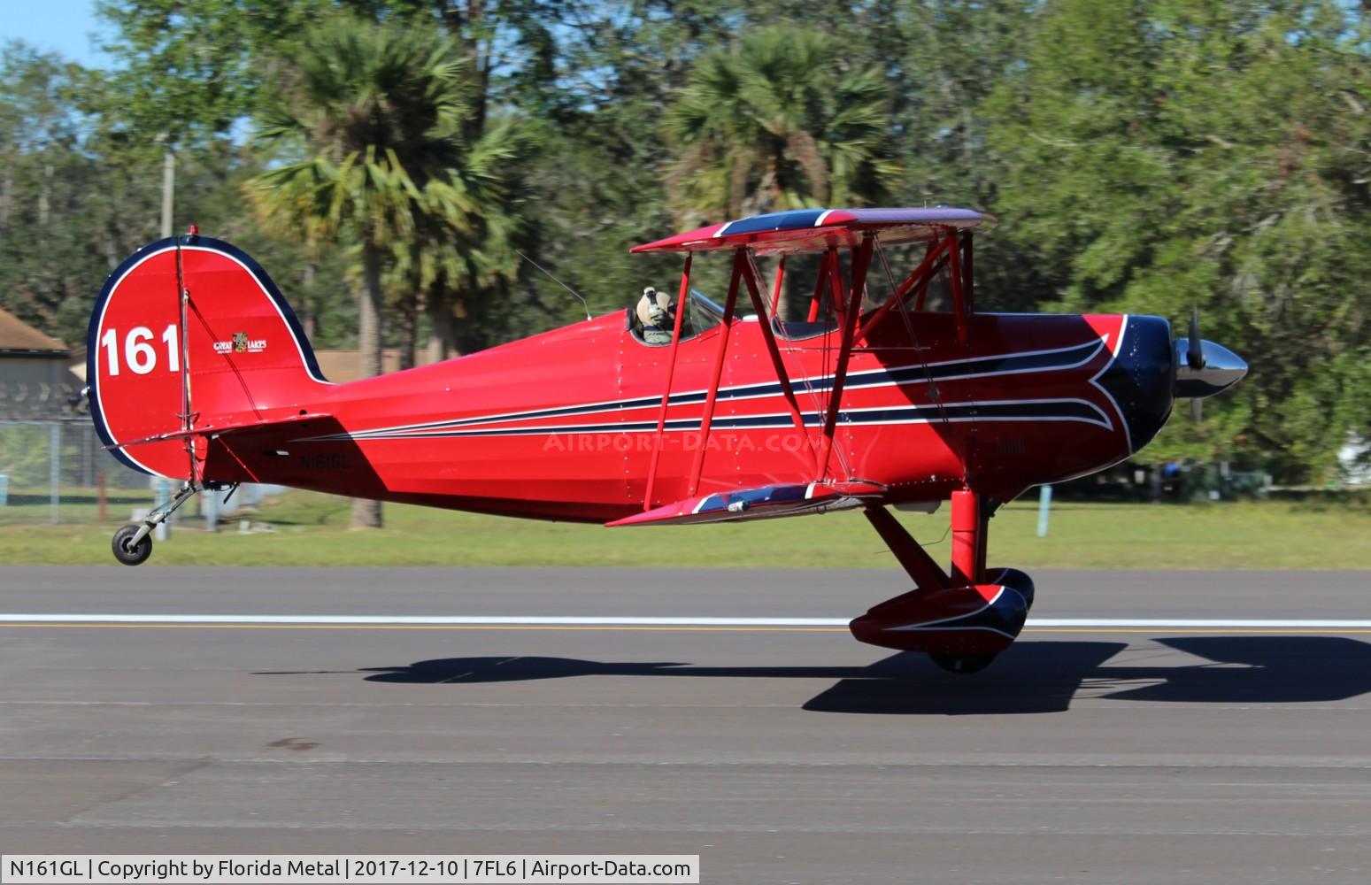 N161GL, 1978 Great Lakes 2T-1A-2 Sport Trainer C/N 0814, Spruce Creek 2017