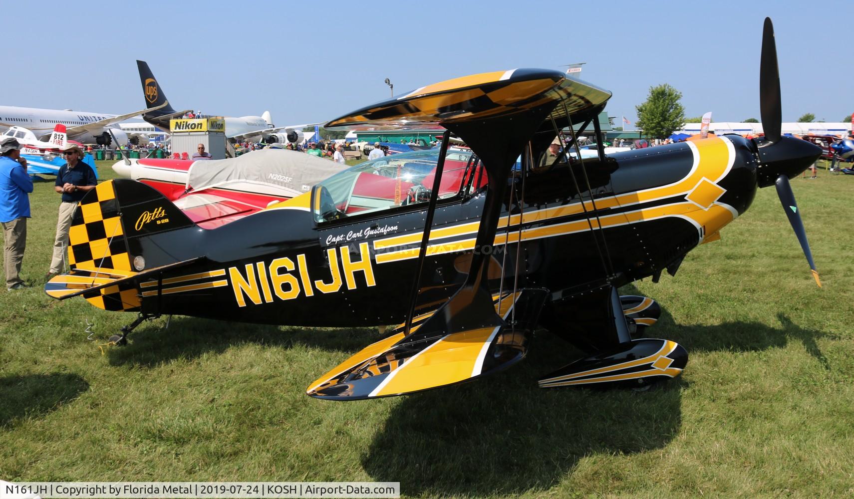 N161JH, 1991 Aviat Pitts S-2B Special C/N 5232, OSH 2019