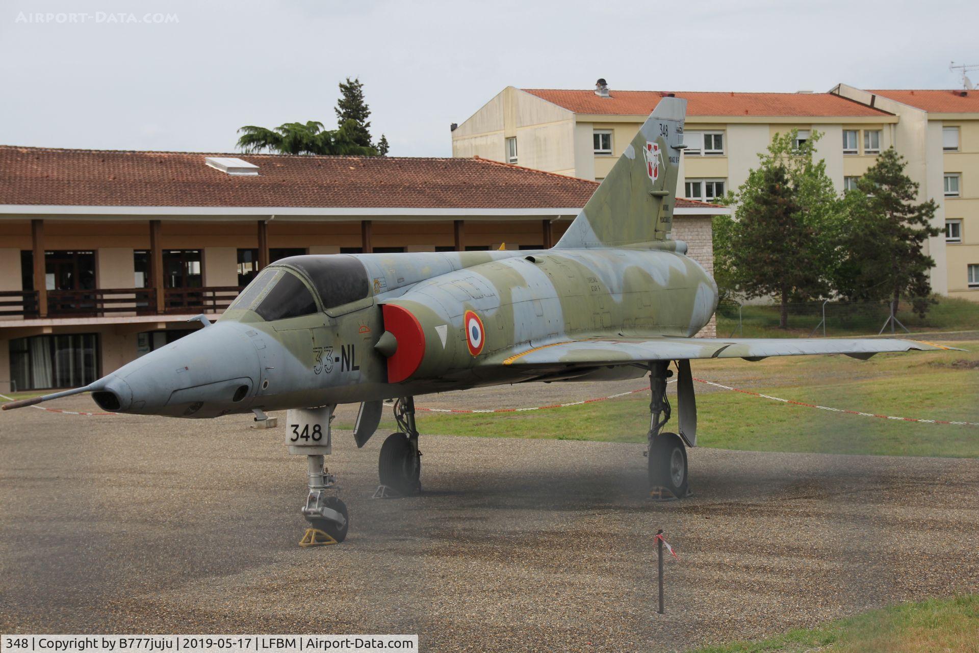 348, Dassault Mirage IIIR C/N 348, Air Base Museum