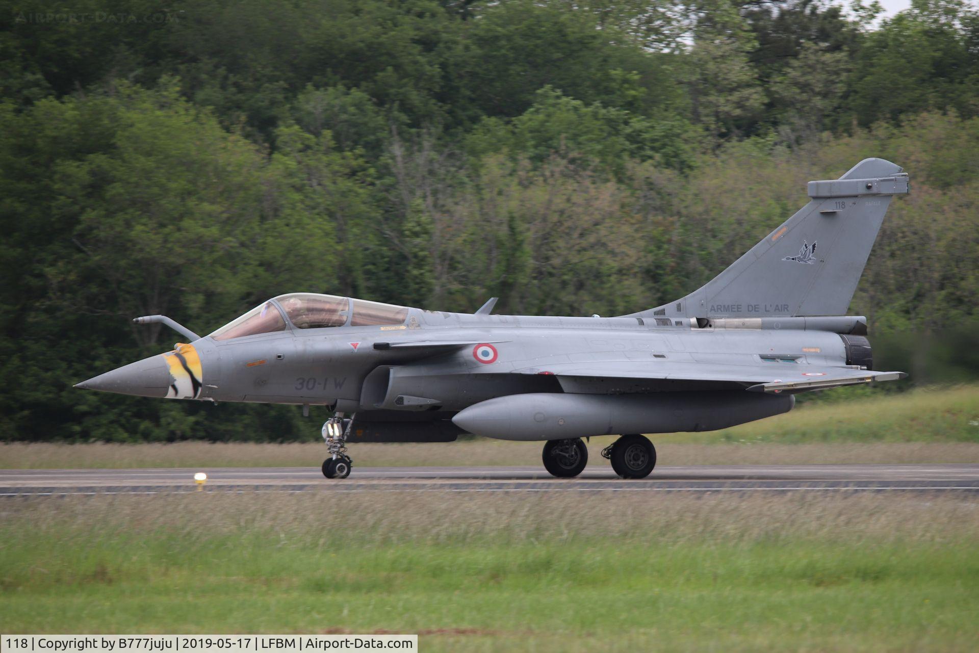 118, Dassault Rafale C C/N 118, TigerMeet 2019