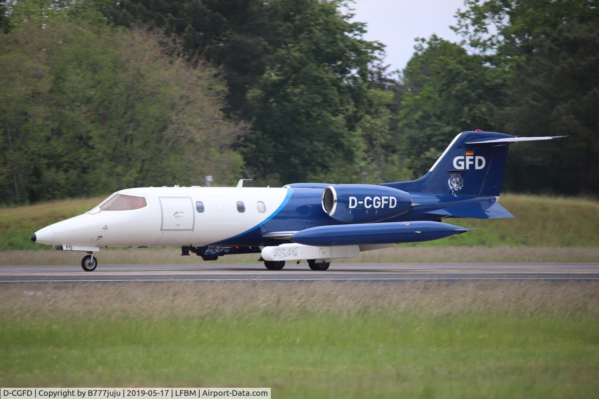 D-CGFD, 1977 Gates Learjet 35A C/N 139, TigerMeet 2019