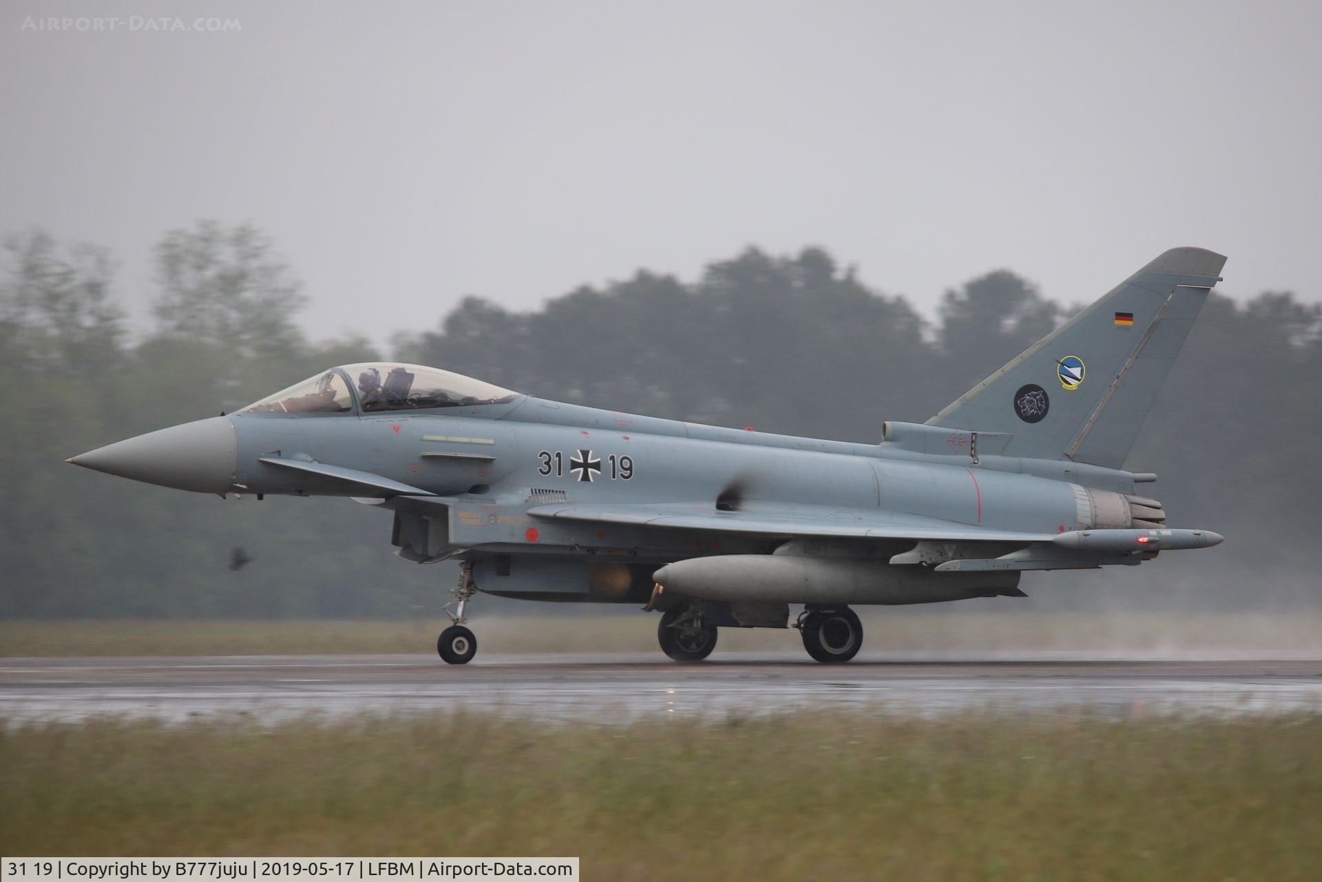 31 19, Eurofighter EF-2000 Typhoon S C/N AS012, TigerMeet 2019