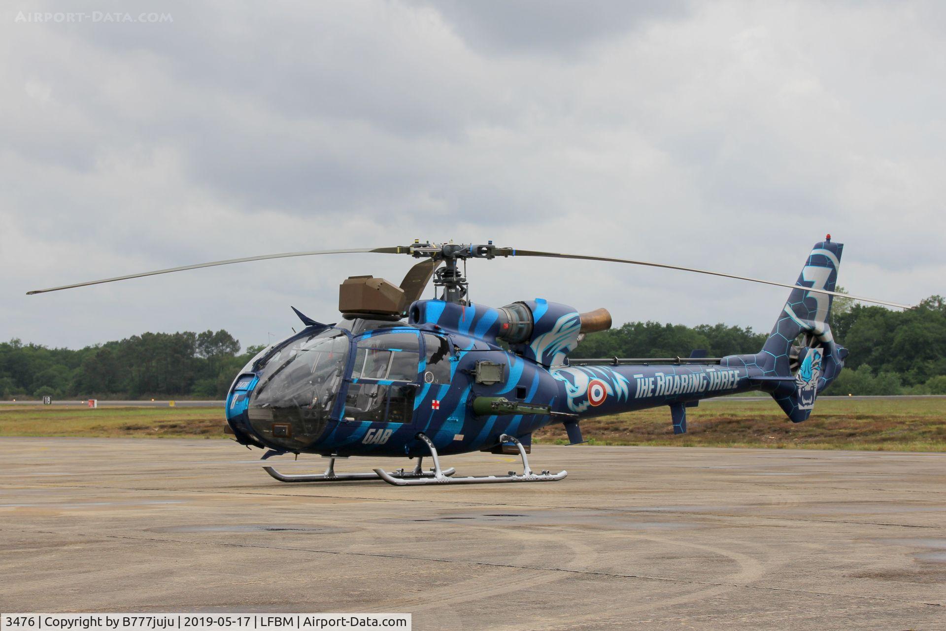 3476, Aérospatiale SA-342M Gazelle C/N 1476, TigerMeet 2019