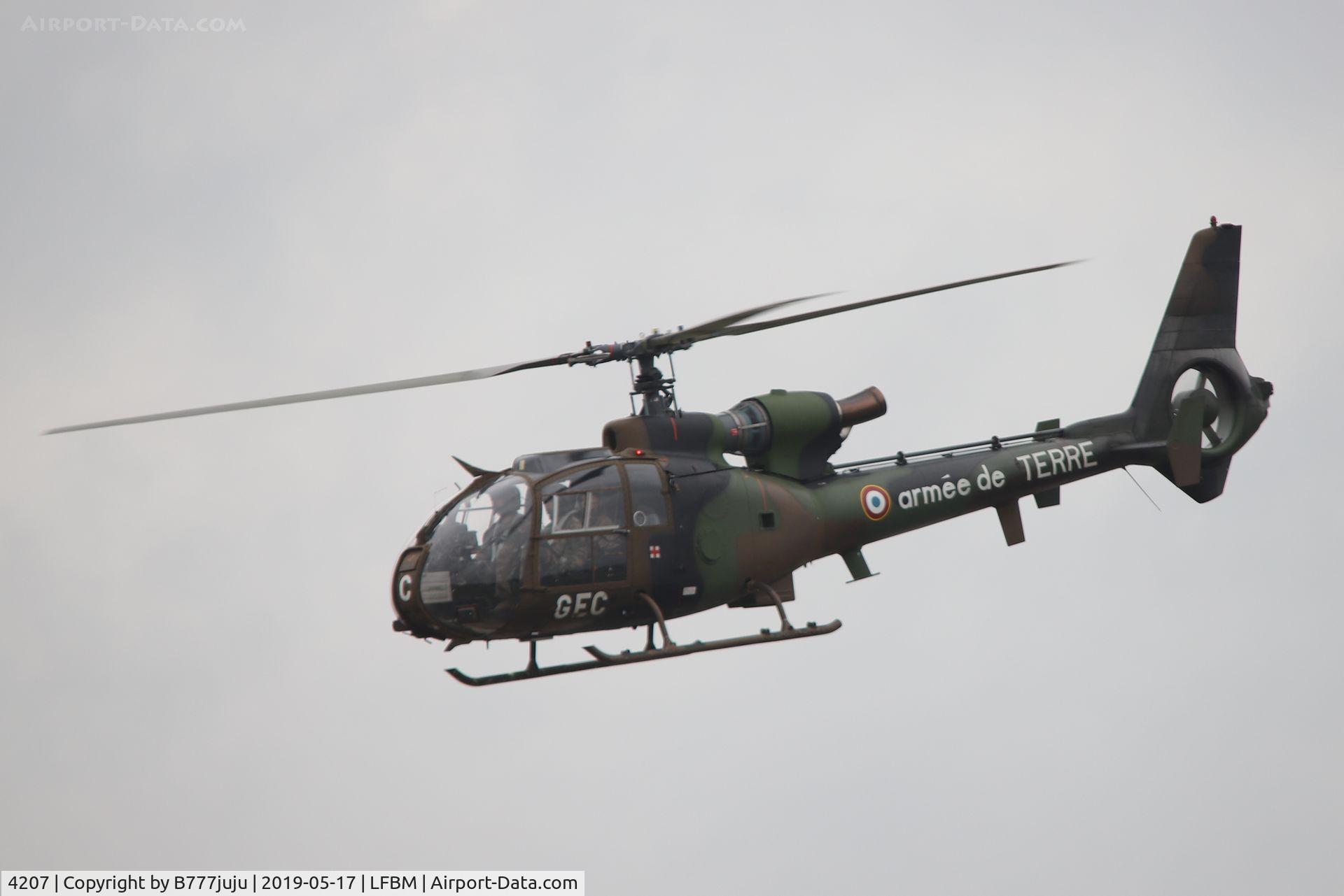 4207, Aérospatiale SA-342M Gazelle C/N 2207, TigerMeet 2019