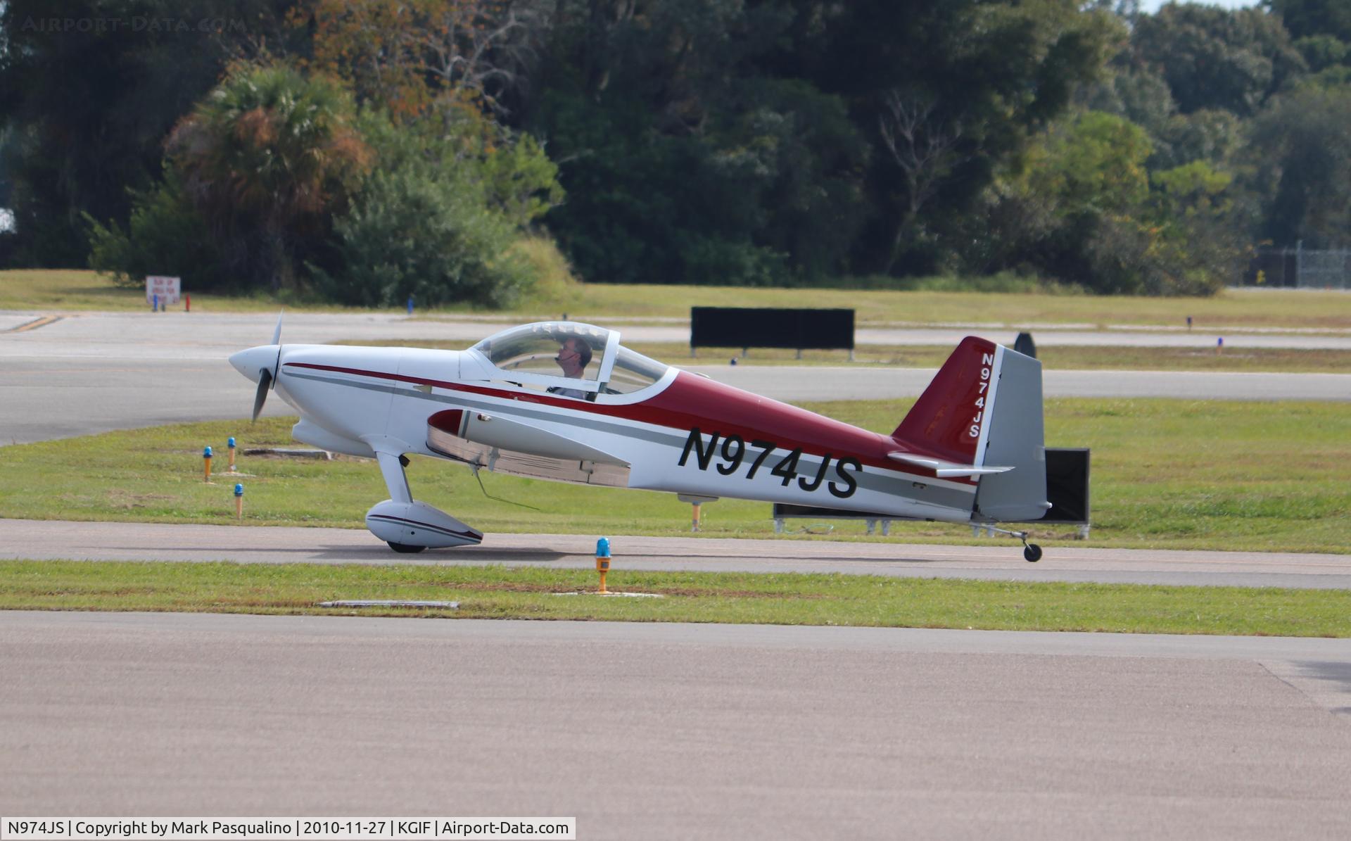 N974JS, 1995 Vans RV-6 C/N 22974, Vans RV-6