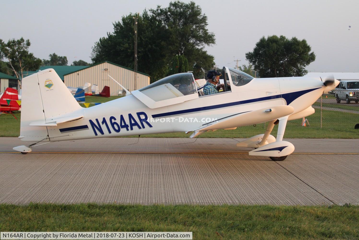 N164AR, 2007 Vans RV-6 C/N 24924, Vans RV-6