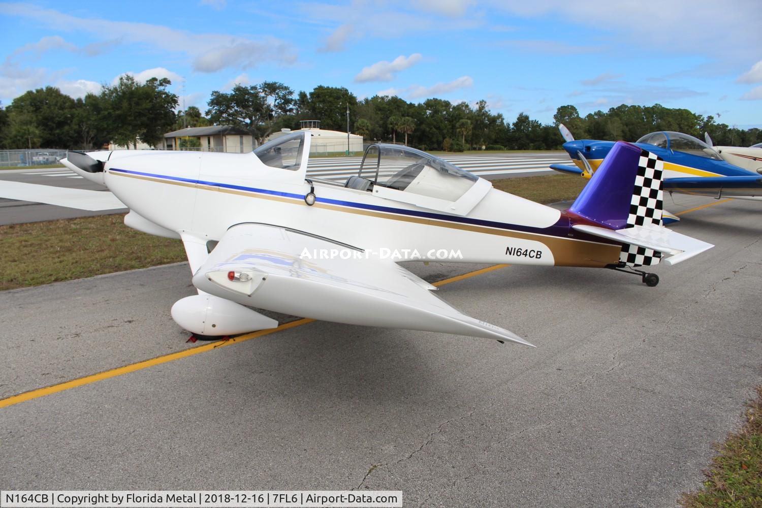 N164CB, 2004 Vans RV-6 C/N 22935, Spruce Creek 2018