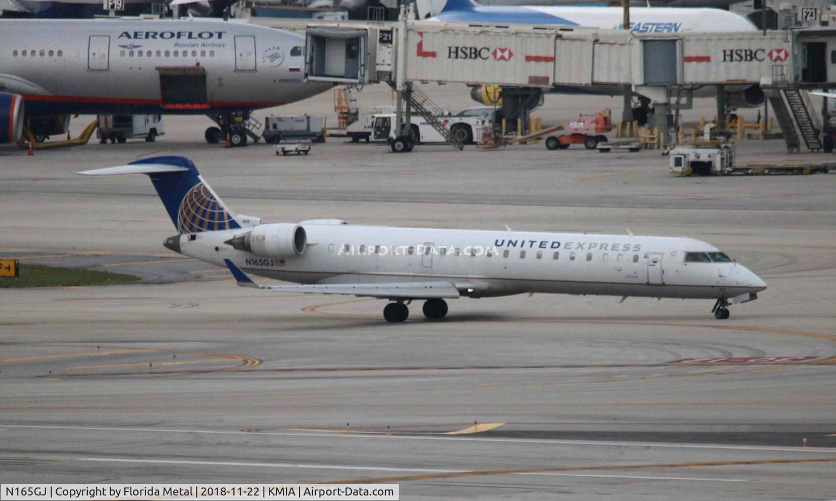N165GJ, 2006 Bombardier CRJ-700 (CL-600-2C10) Regional Jet C/N 10257, MIA 2018