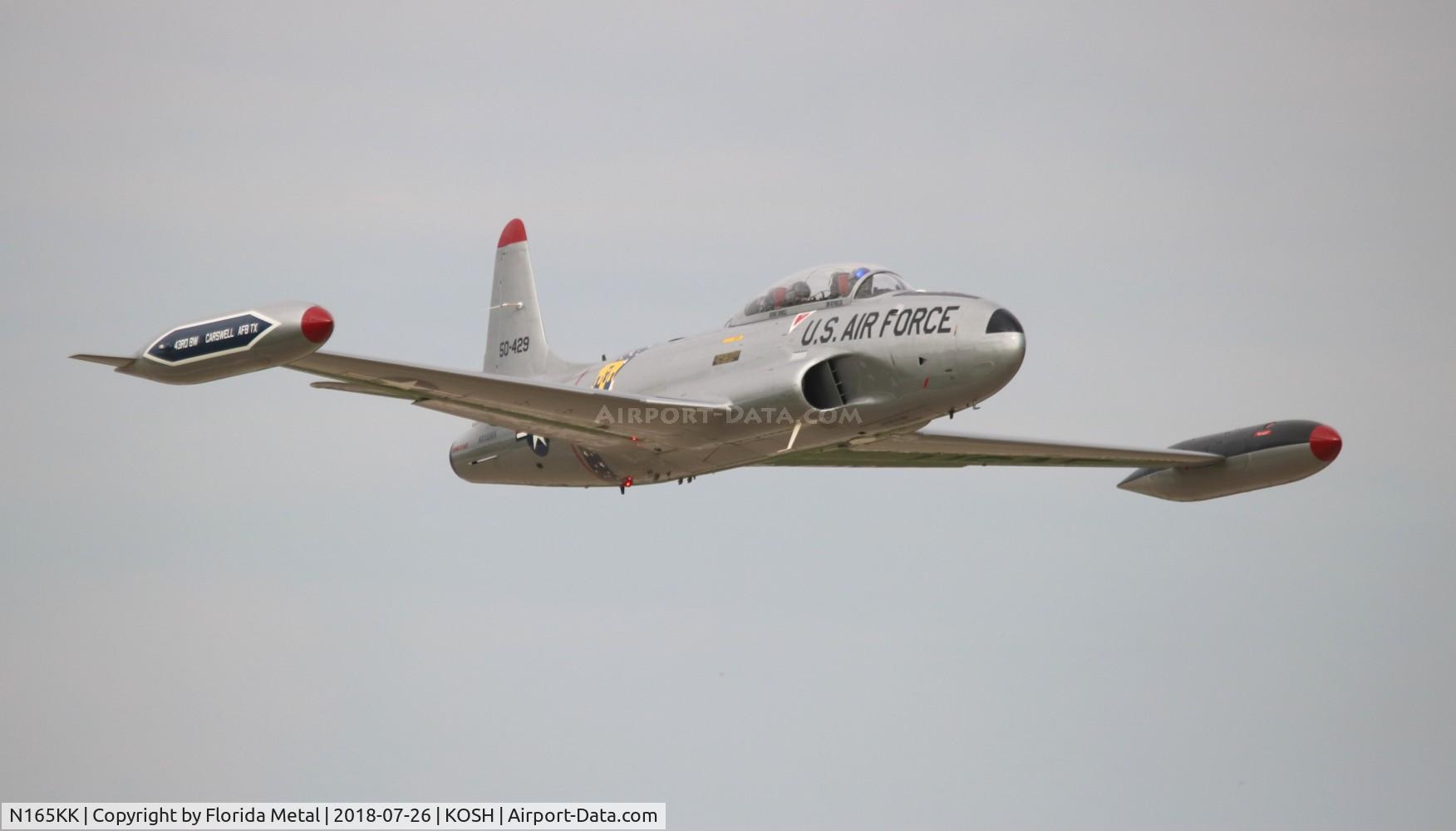 N165KK, Canadair CT-133 Silver Star 3 C/N T33-165, OSH 2018