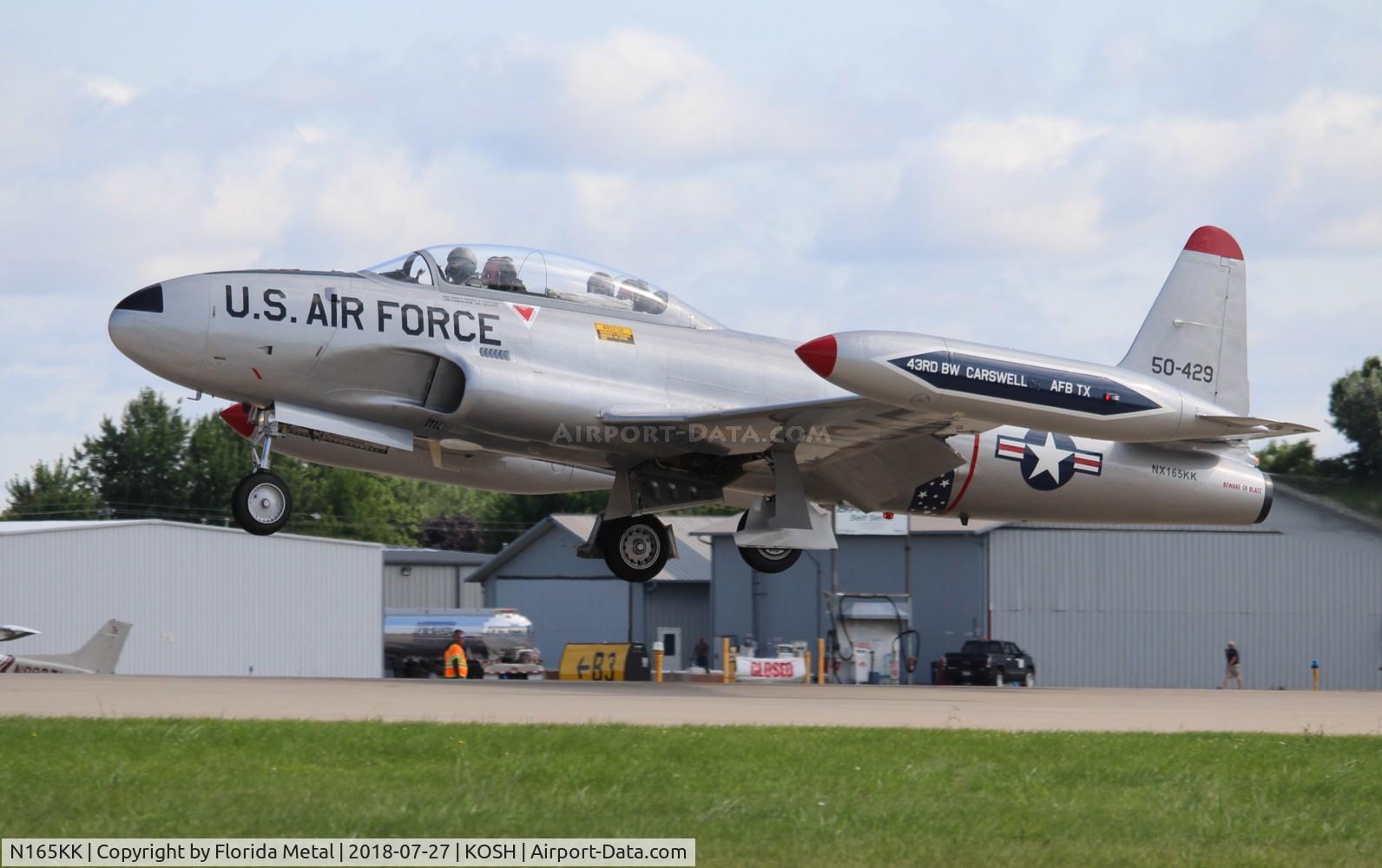 N165KK, Canadair CT-133 Silver Star 3 C/N T33-165, OSH 2018