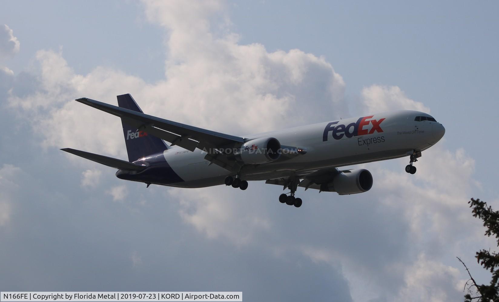 N166FE, 2018 Boeing 767-3S2F(ER) C/N 43633, ORD 2019