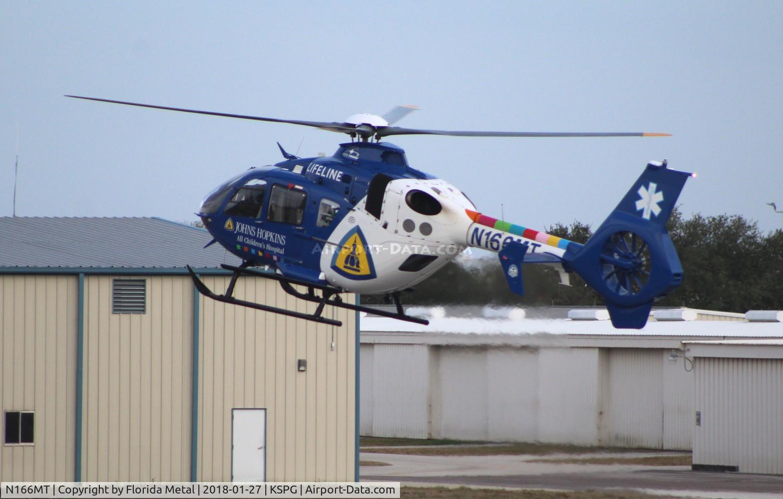 N166MT, 2015 Airbus Helicopters EC-135P-2+ C/N 1167, St Pete Downtown