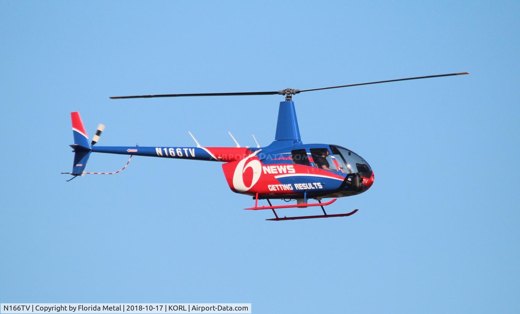 N166TV, 2013 Robinson R66 C/N 0473, ORL 2018