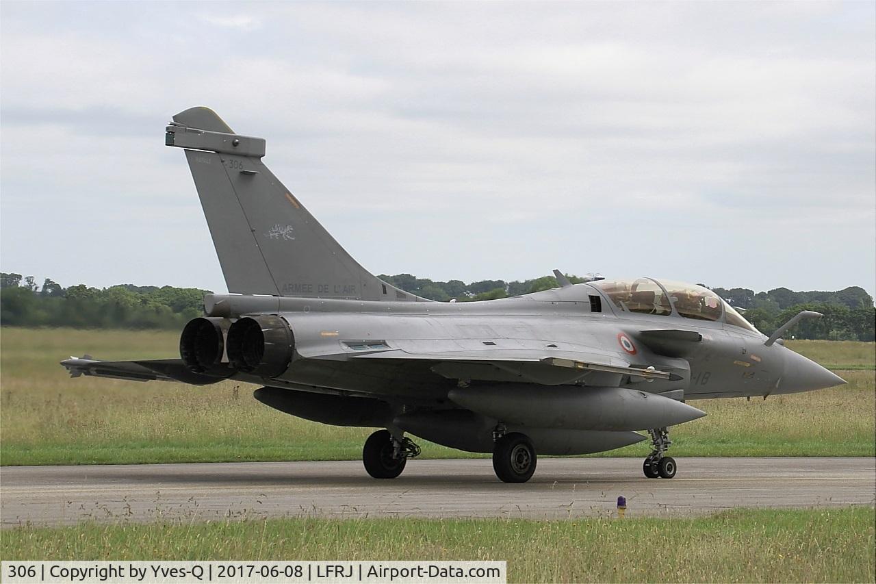 306, Dassault Rafale B C/N 306, Dassault Rafale B, Taxiing to flight line, Landivisiau Naval Air Base (LFRJ) Tiger Meet 2017