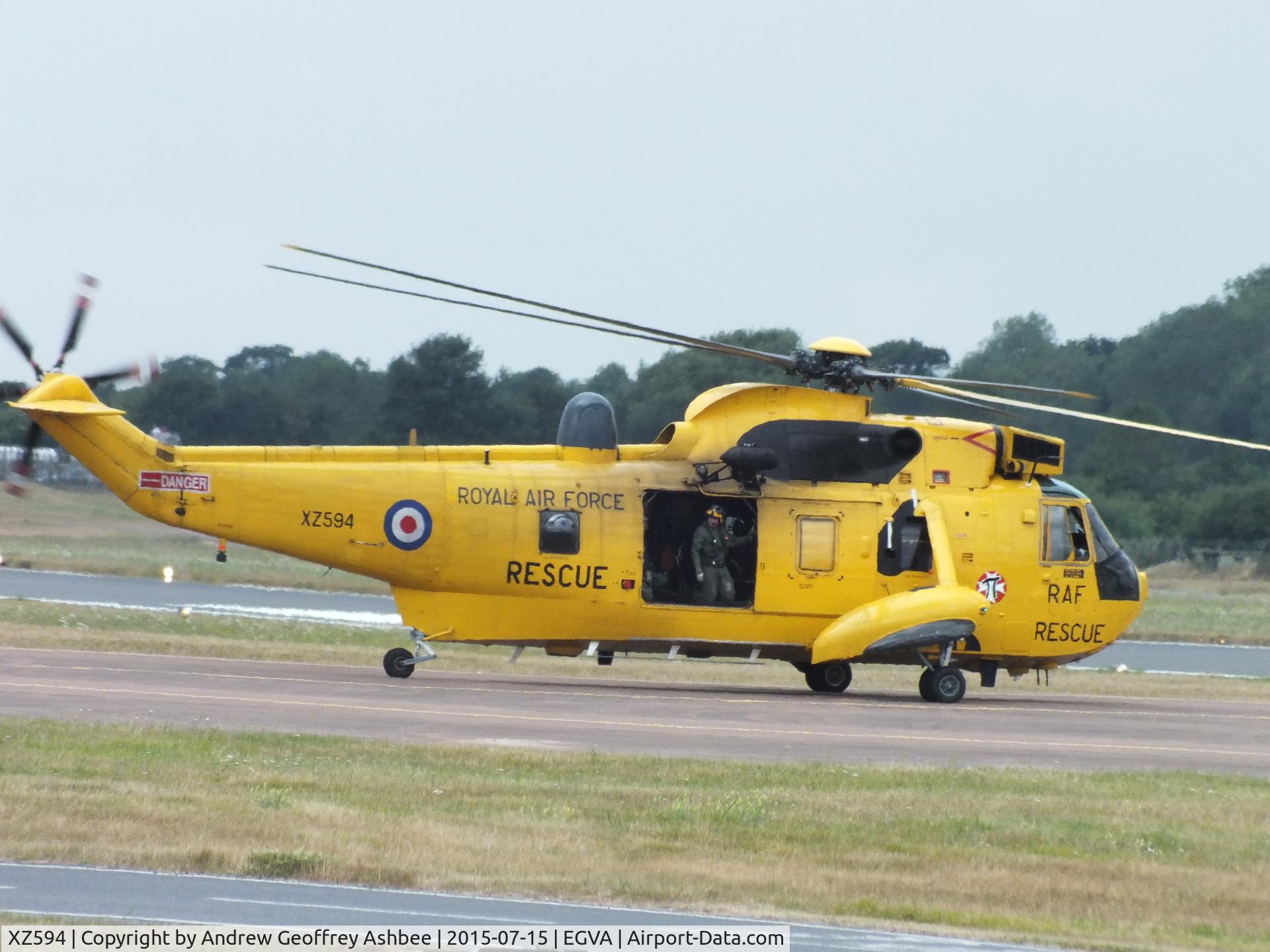 XZ594, 1978 Westland Sea King HAR.3 C/N WA860, XZ594 at RAF Fairford.