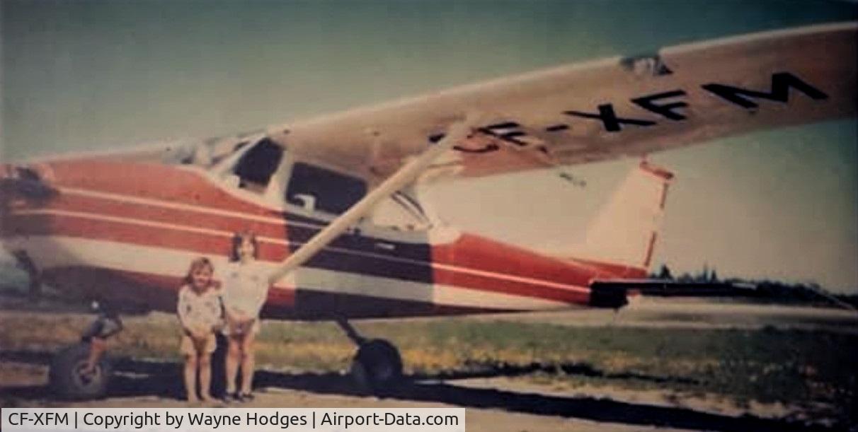 CF-XFM, 1968 Cessna 172I C/N 17256638, Picture was taken with my sister and I when we were very young (about 1980ish.