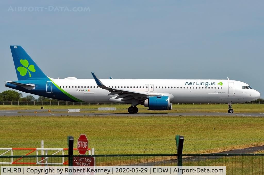 EI-LRB, 2019 Airbus A321-253NX C/N 8909, Lining up R/W 10