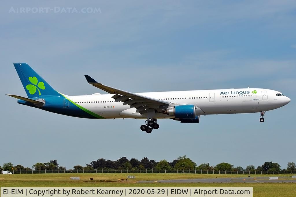 EI-EIM, 2019 Airbus A330-302 C/N 1950, Short finals R/W 10