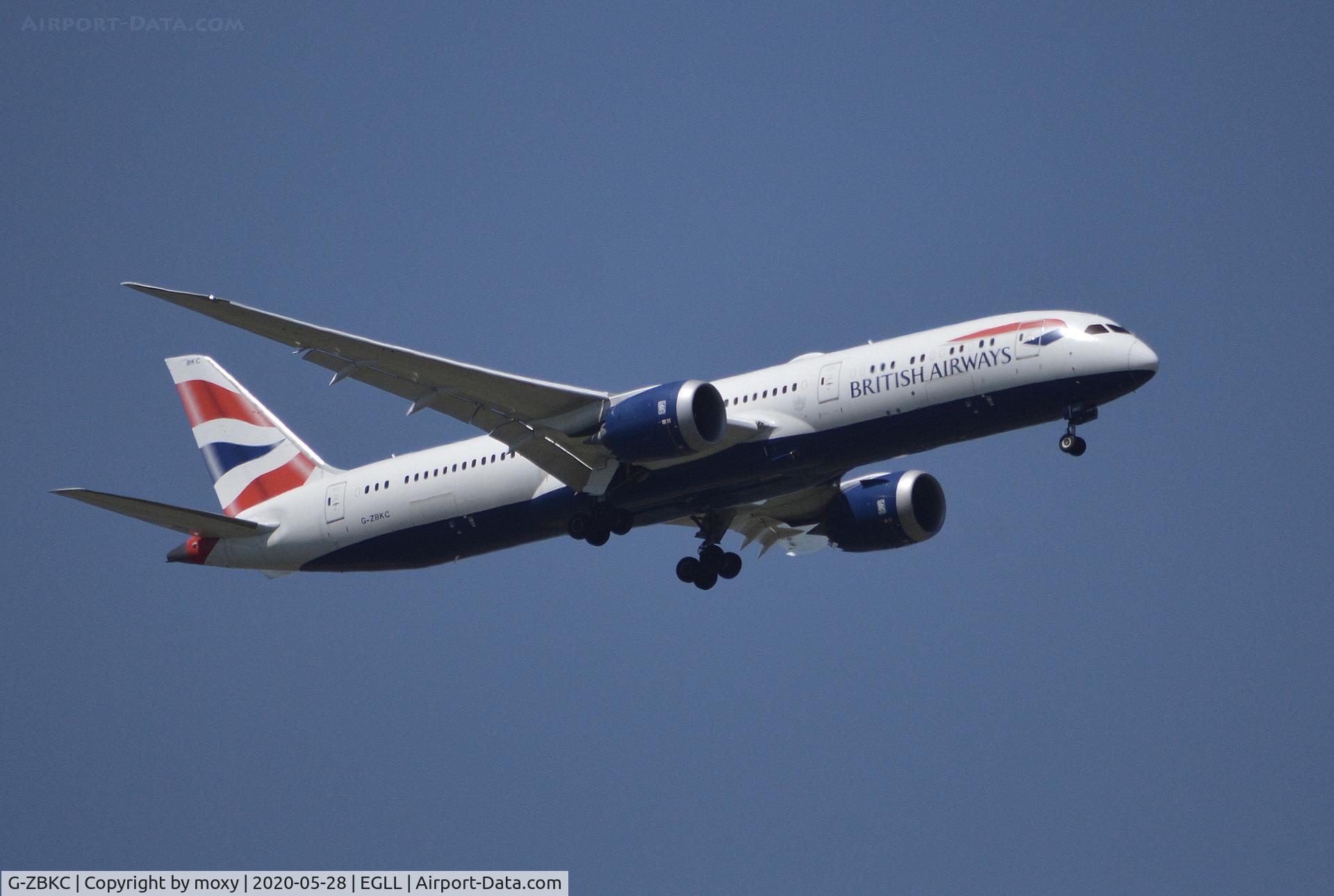 G-ZBKC, 2015 Boeing 787-9 Dreamliner Dreamliner C/N 38621, Boeing 787-9 Dreamliner on finals to 9R London Heathrow.