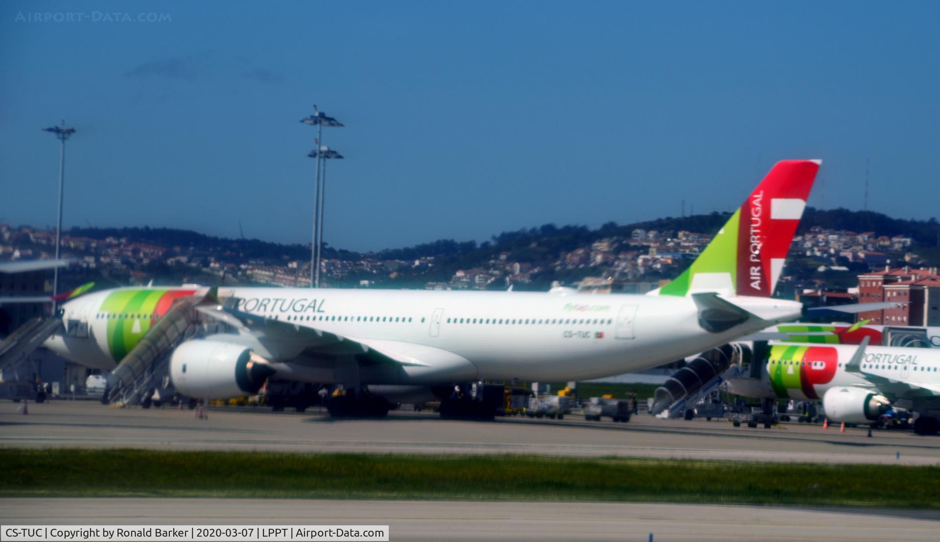 CS-TUC, 2018 Airbus A330-941 C/N 1850, Parked Lisboa