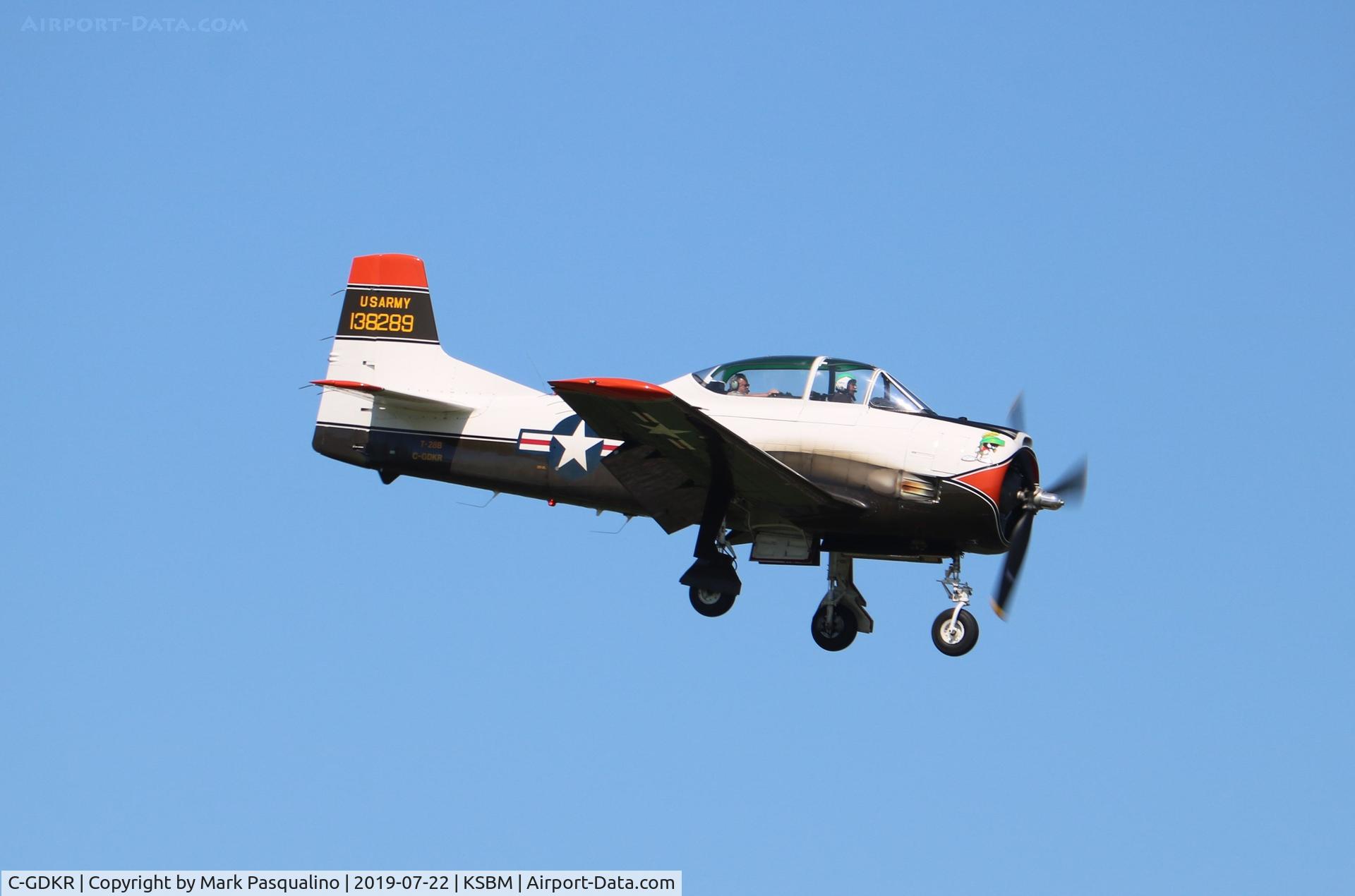 C-GDKR, 1956 North American T-28B Trojan C/N 200-360, North American T-28B