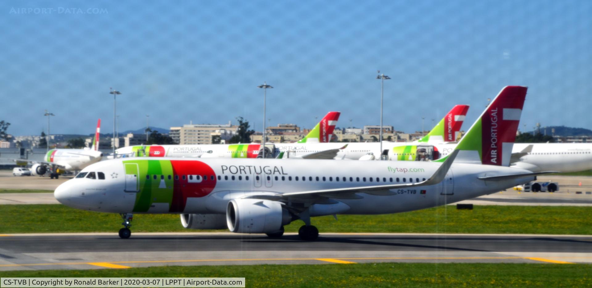 CS-TVB, 2019 Airbus A320-251NEO C/N 8749, Taxi Lisboa