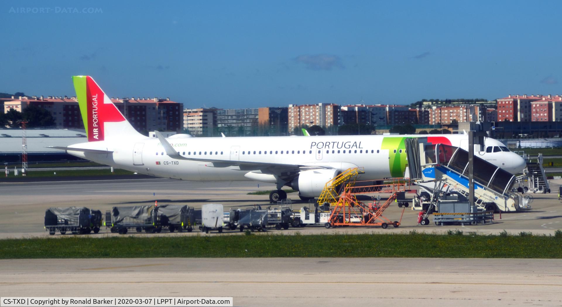 CS-TXD, 2019 Airbus A321-251NX C/N 9055, Taxi Lisboa