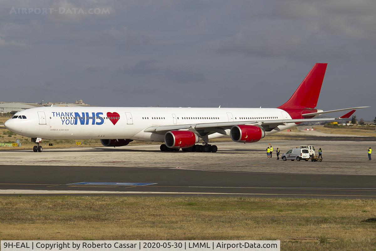 9H-EAL, 2005 Airbus A340-642 C/N 622, Apron 9