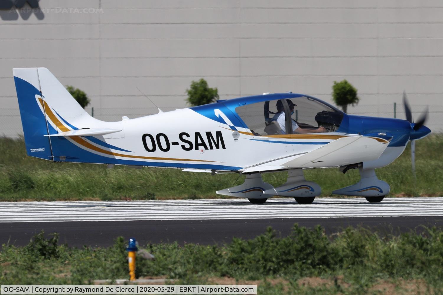 OO-SAM, 2016 Robin DR-400-140B Major C/N 2694, Clear for take off.