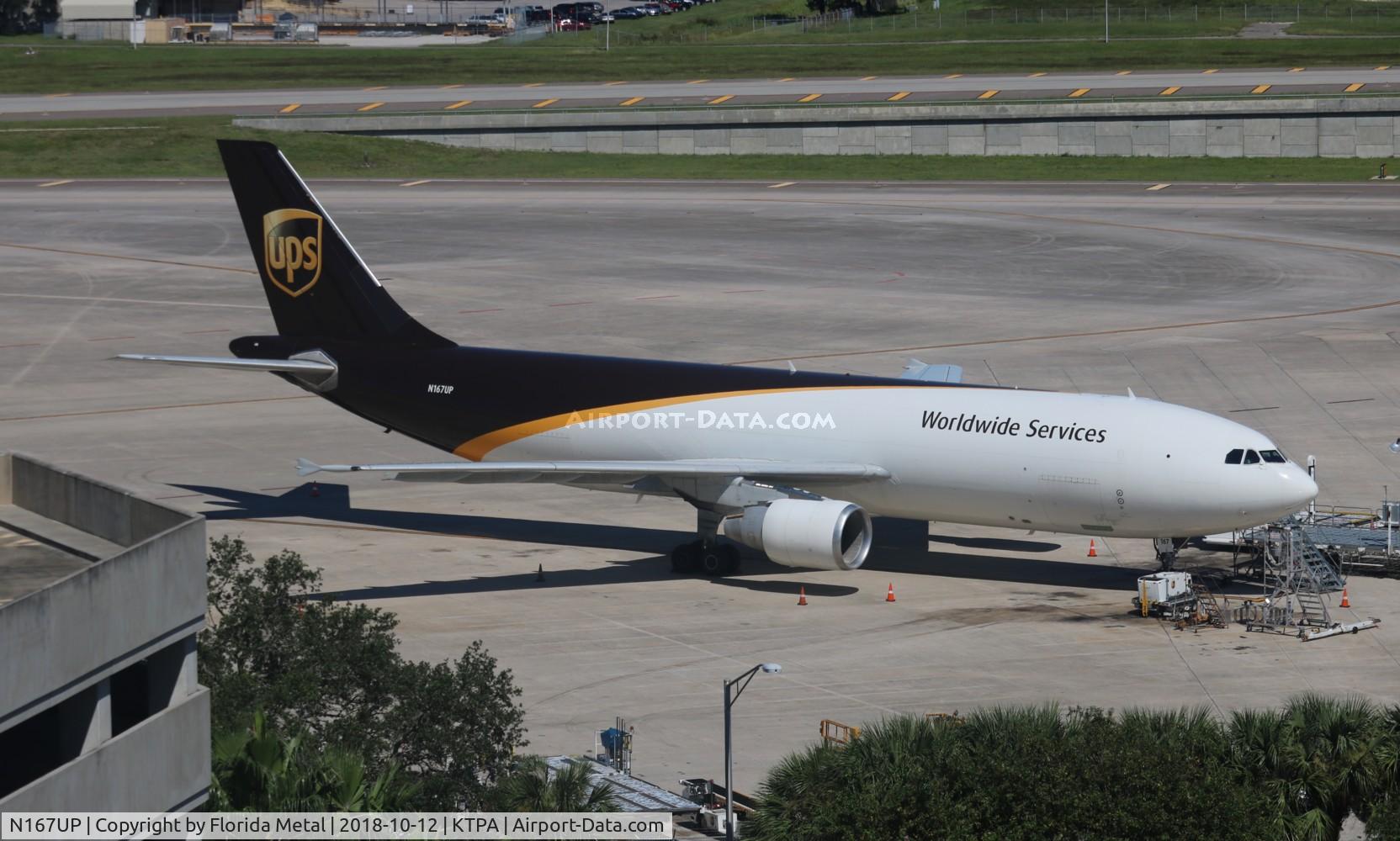 N167UP, 2005 Airbus A300F4-622R C/N 0862, TPA 2018