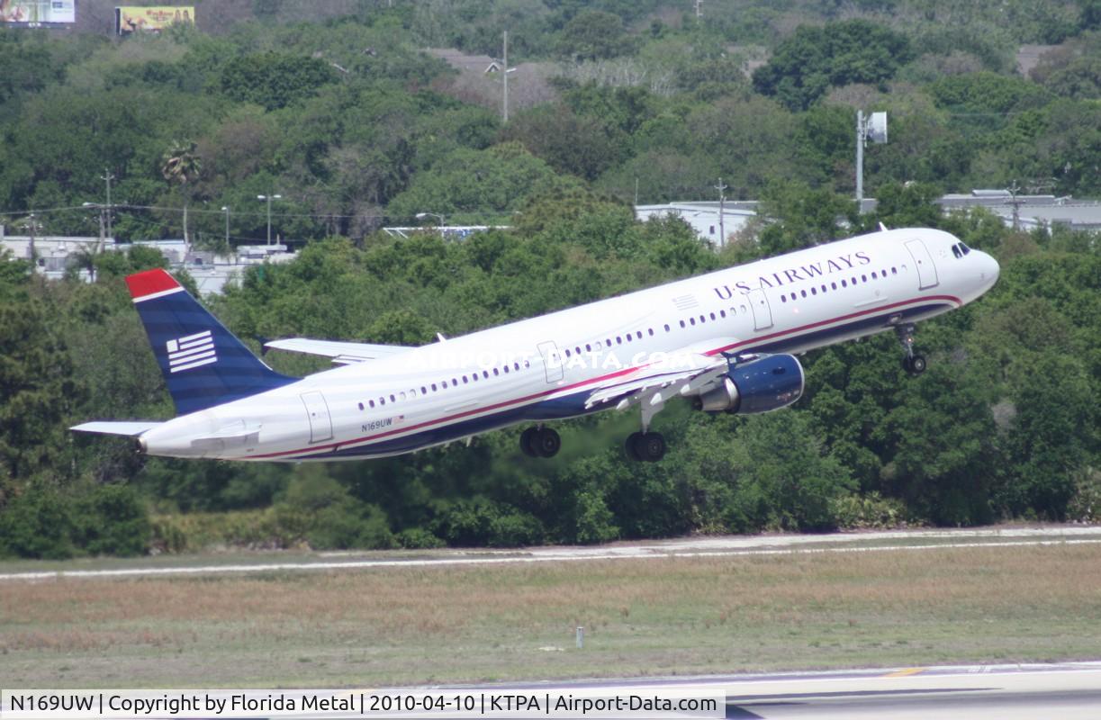 N169UW, 2001 Airbus A321-211 C/N 1455, TPA 2010