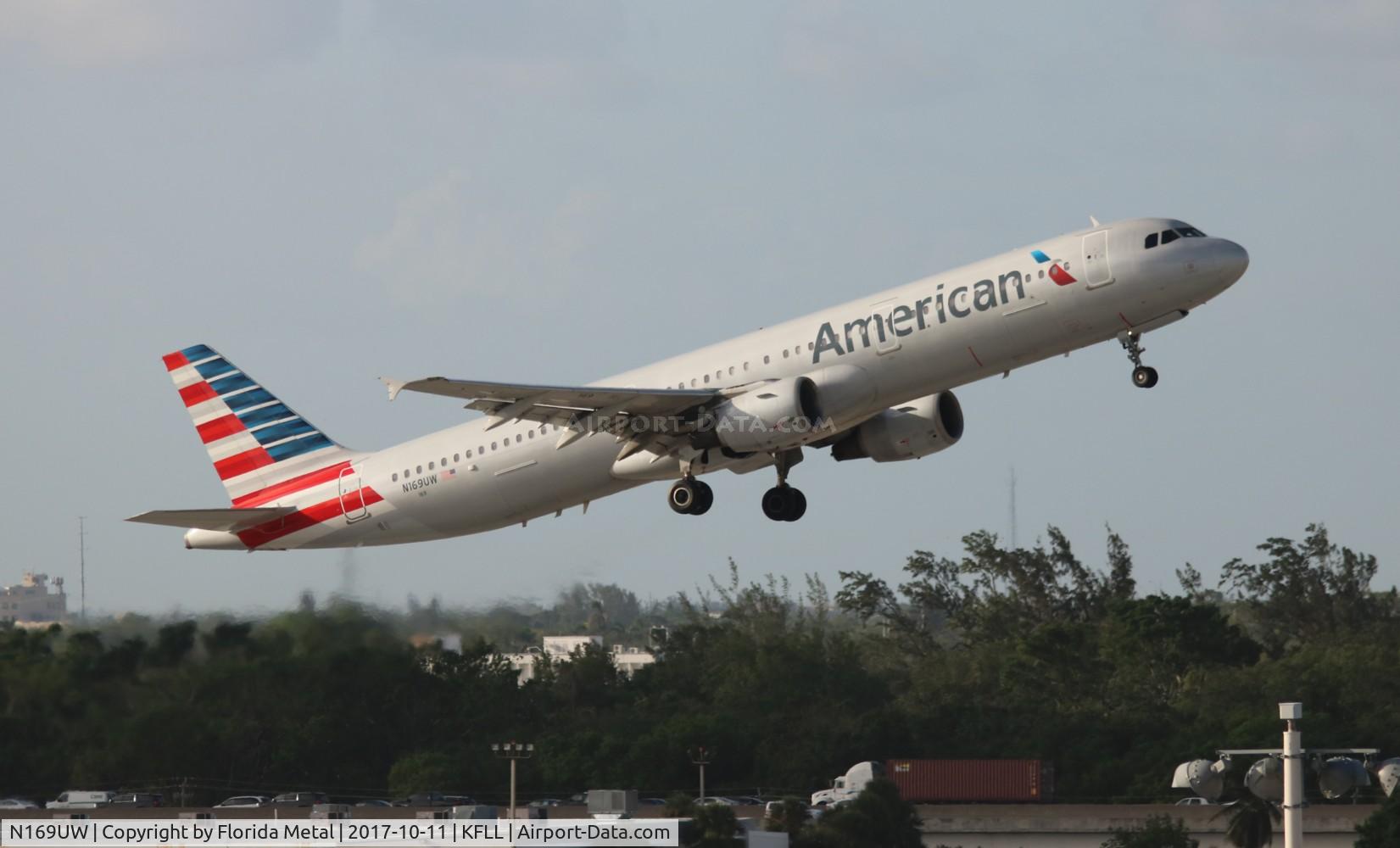 N169UW, 2001 Airbus A321-211 C/N 1455, FLL 2017