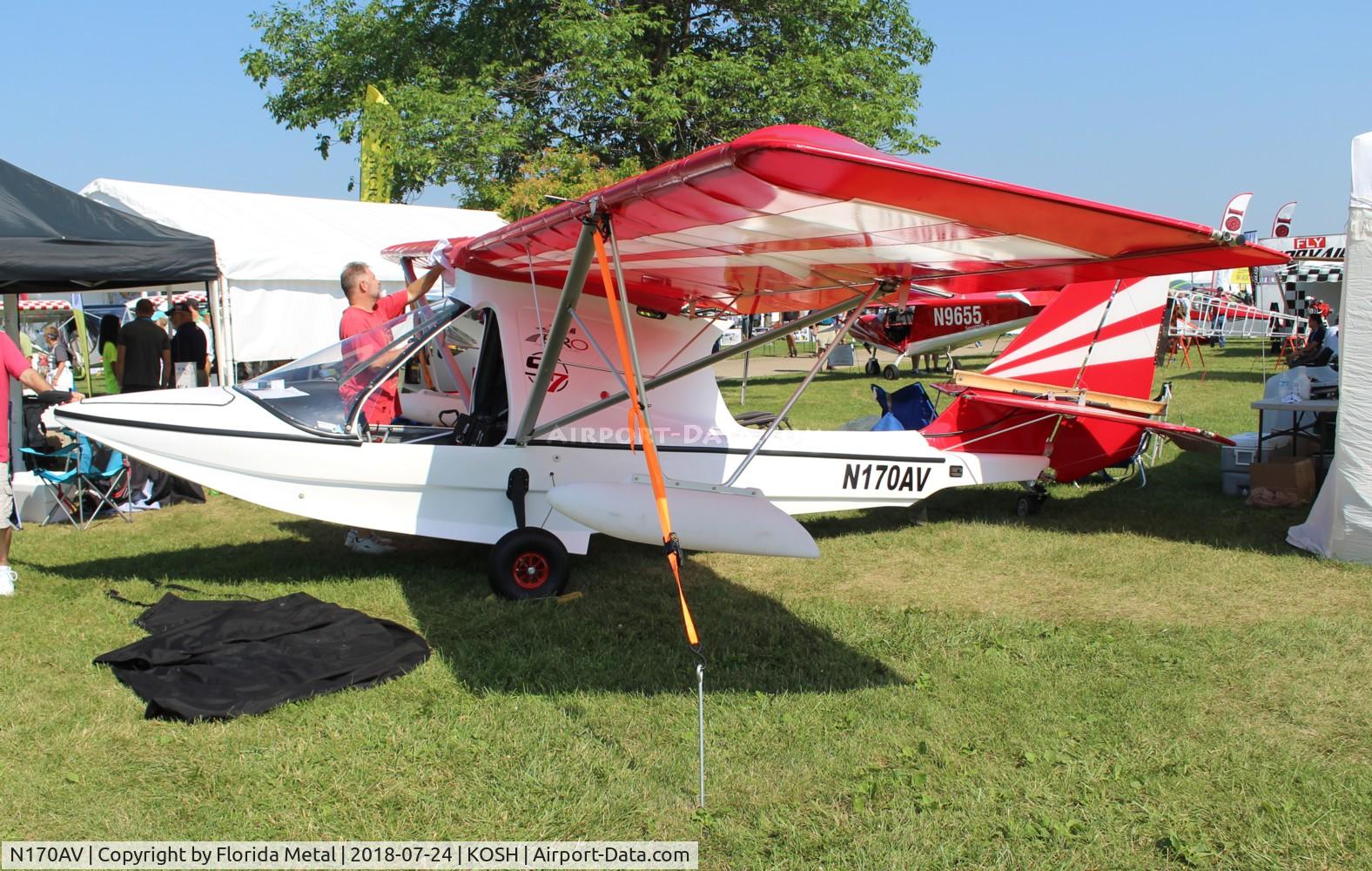 N170AV, 2018 Aero Adventure Aventura II C/N AA2AS1701, OSH 2018