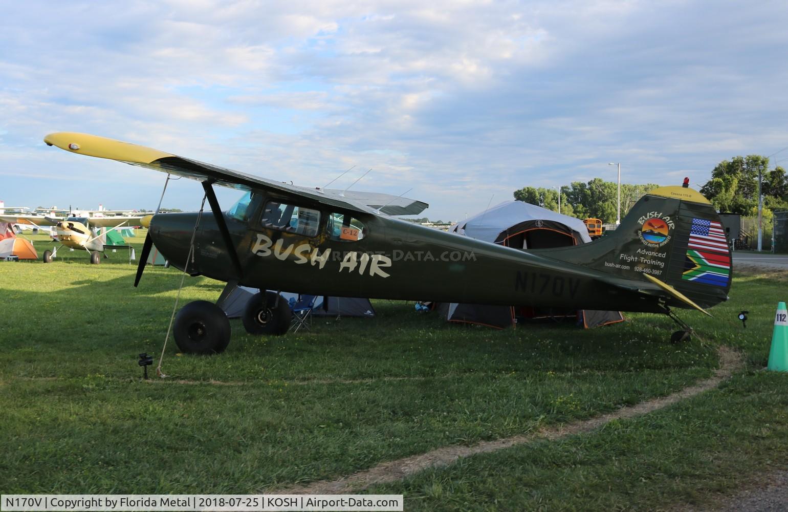 N170V, 1952 Cessna 170B C/N 20656, OSH 2018