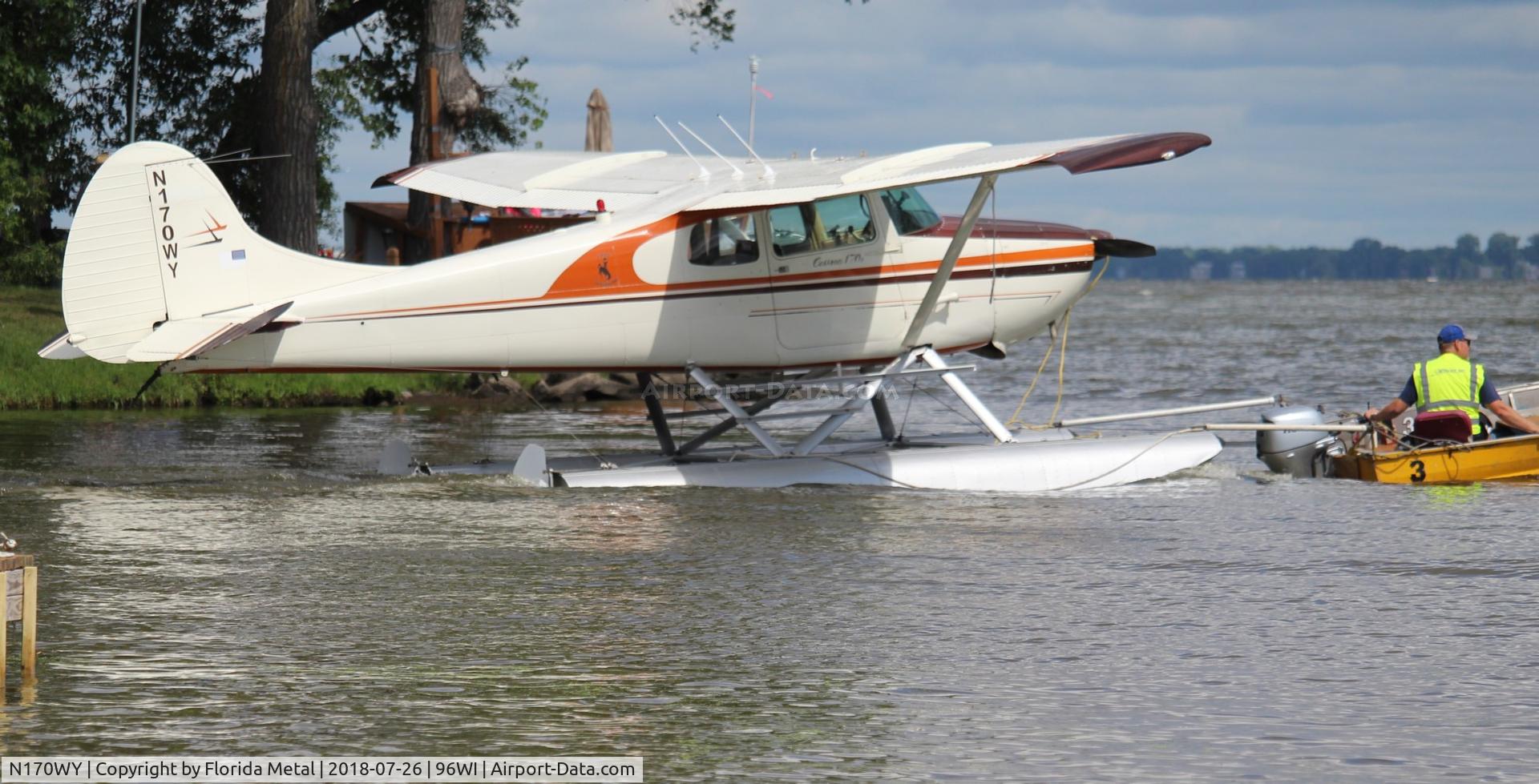 N170WY, 1954 Cessna 170B C/N 26592, OSH 2018
