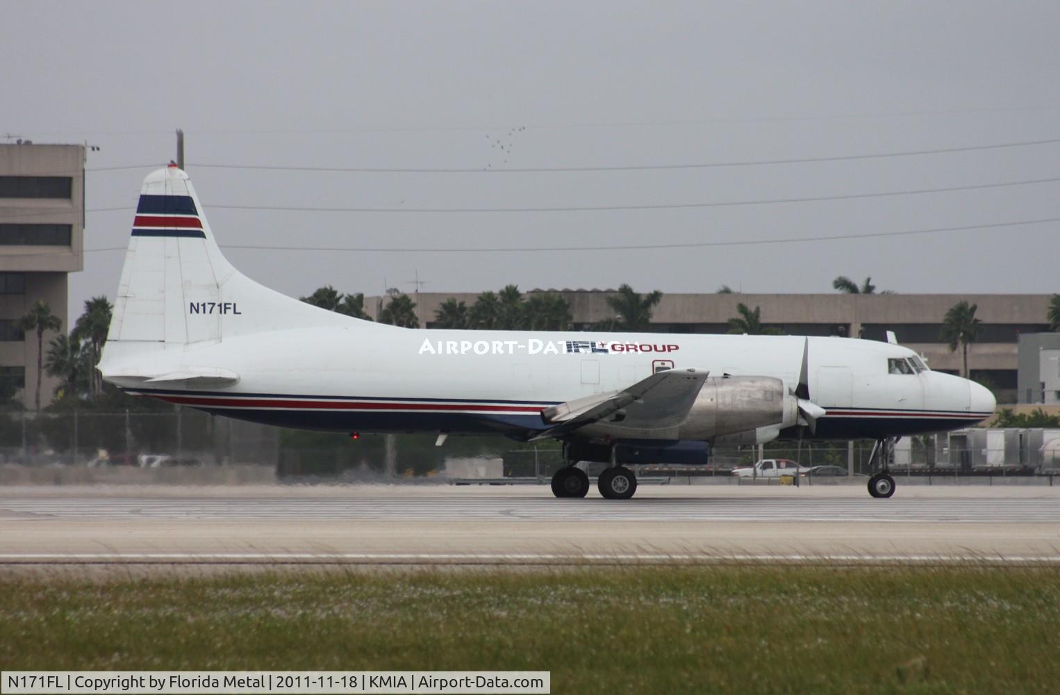 N171FL, 1956 Convair 580 C/N 318, MIA 2011